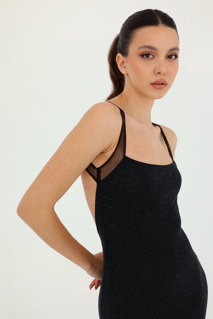 Black sparkle