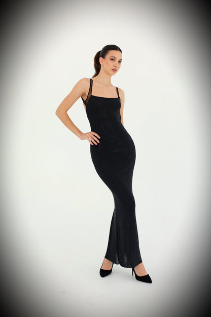 Black sparkle