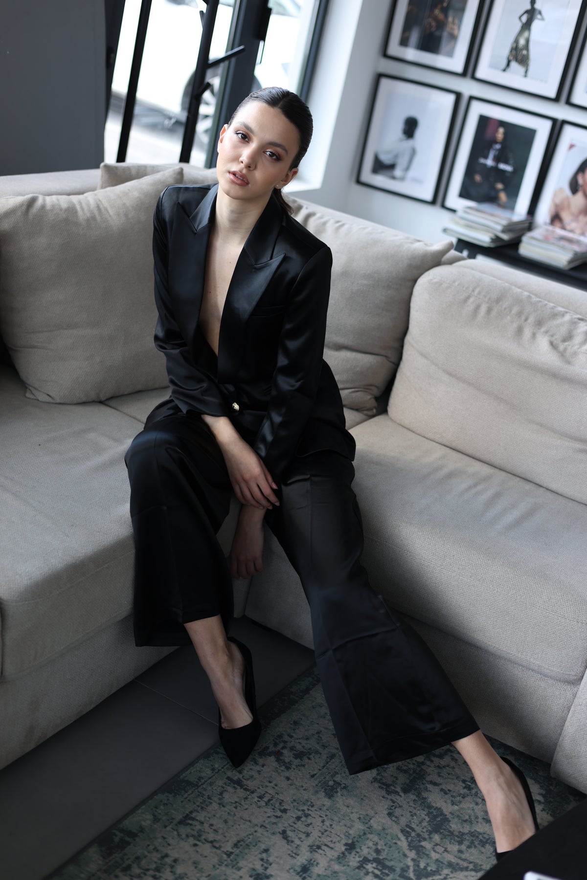 Black suit