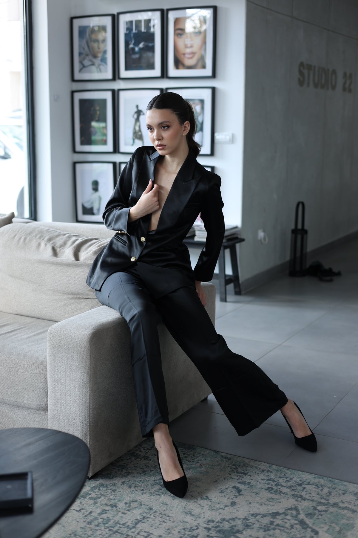 Black suit