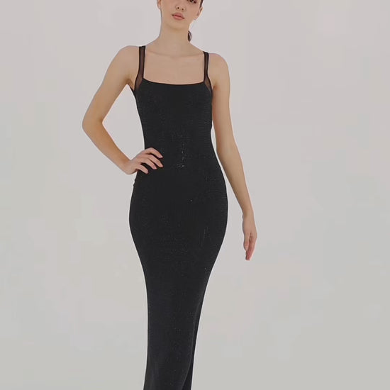 Black sparkle