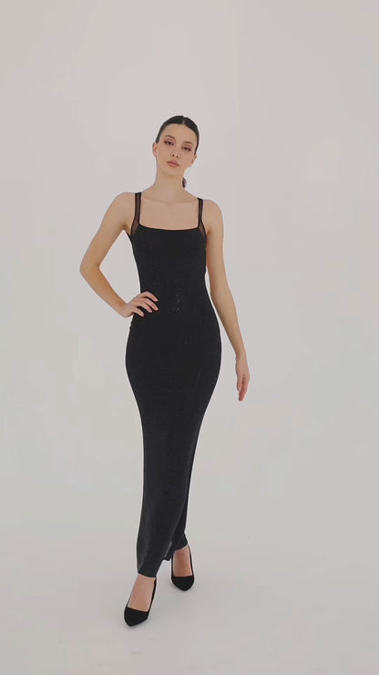 Black sparkle